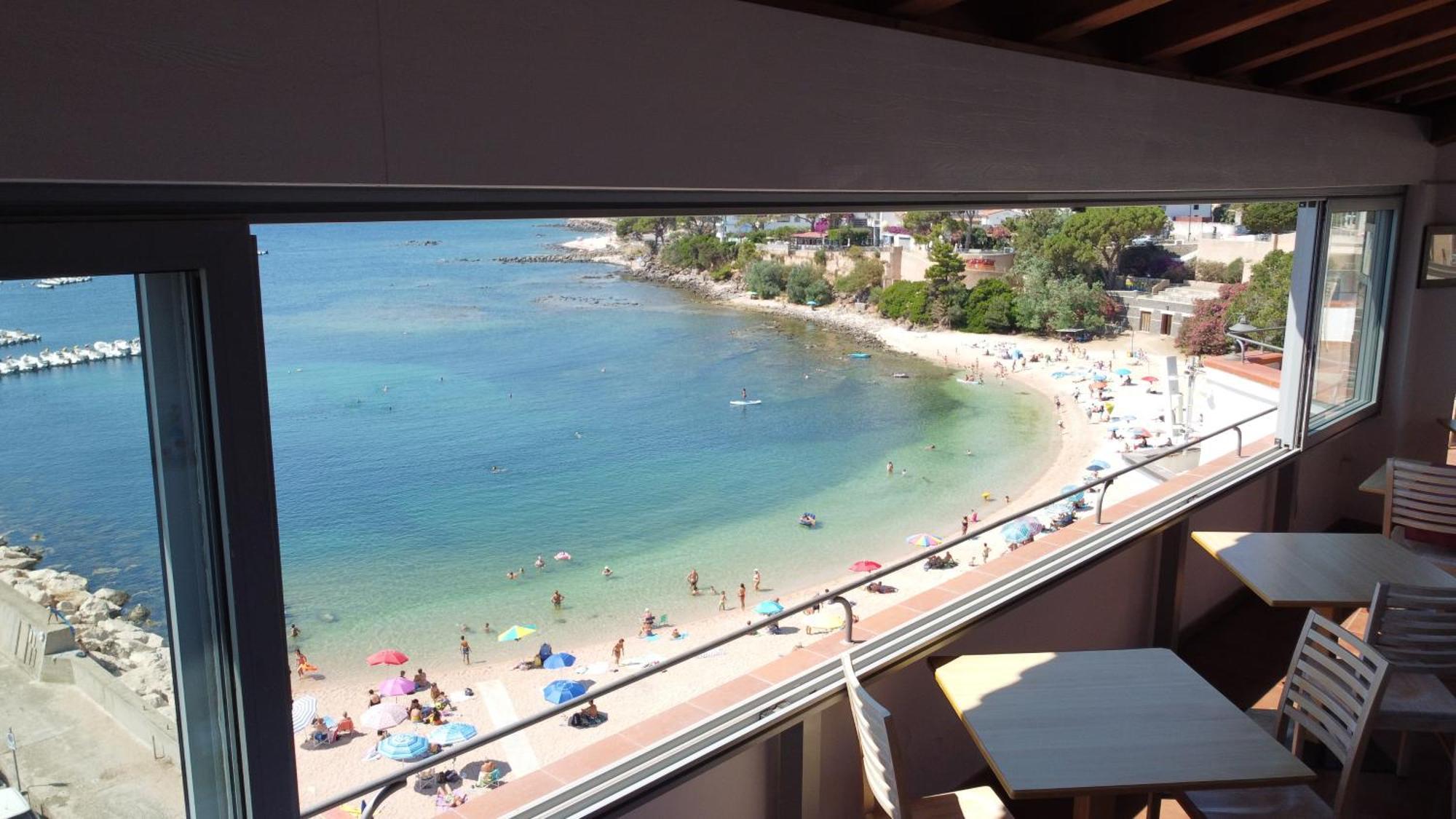 Bue Marino Hotel & Roof Lounge Cala Gonone Bagian luar foto